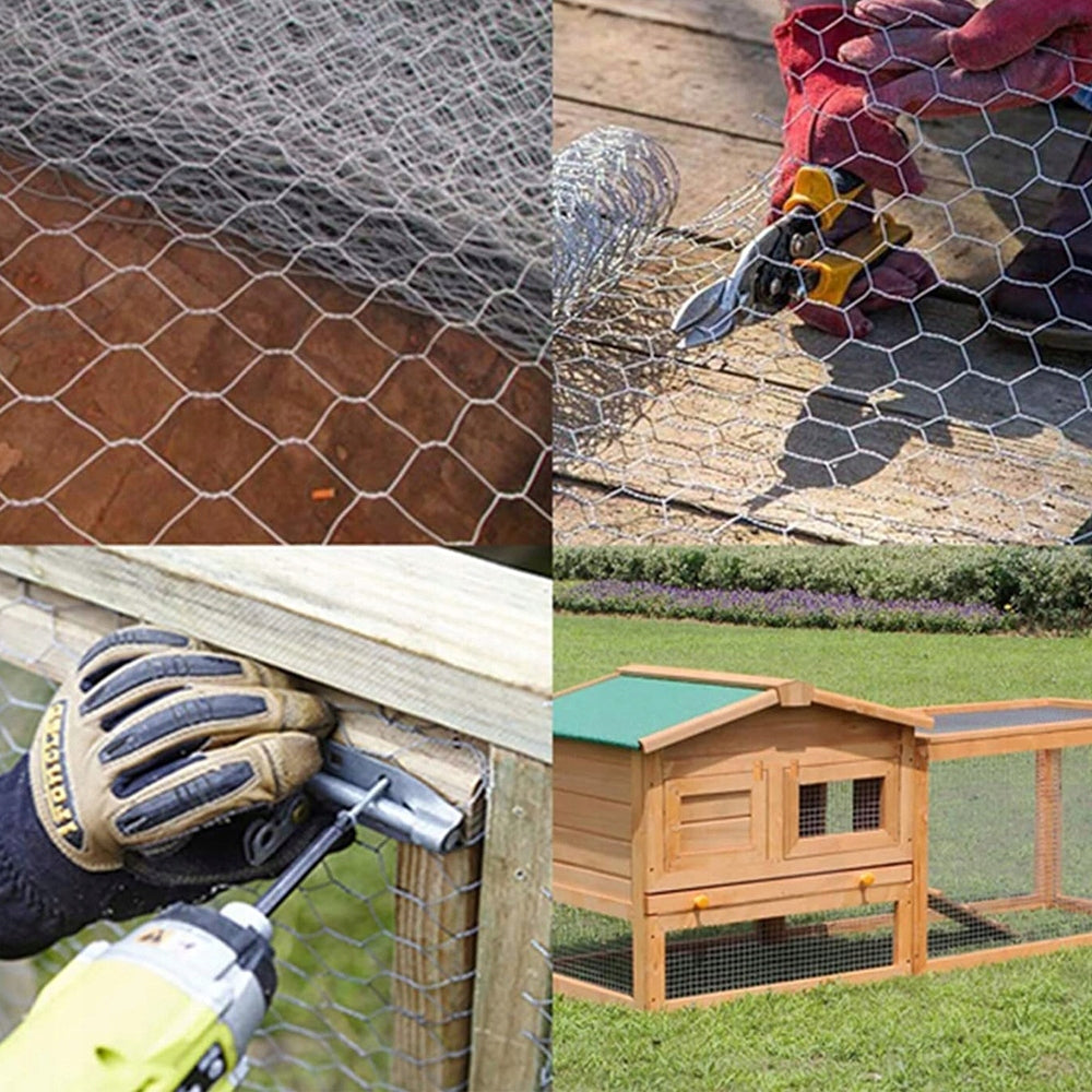 WIRE FOR RABBITS, WIRE FOR CHICKENS AND HARES, WIRE MESH, WIRE GRILLE Height 0.4 m