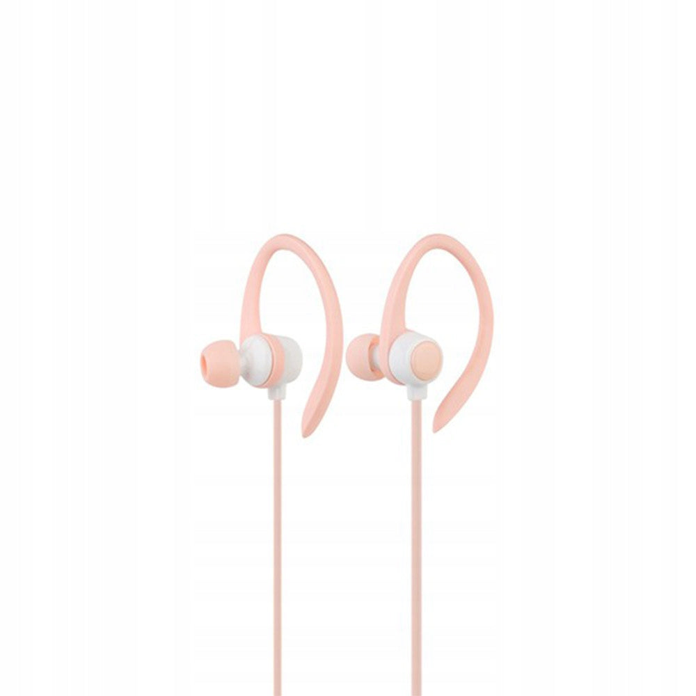 WIRED EARBUDS VEGA SPORT GO PINK BOX UNIVERSAL 3,5 INCH Brand no brand