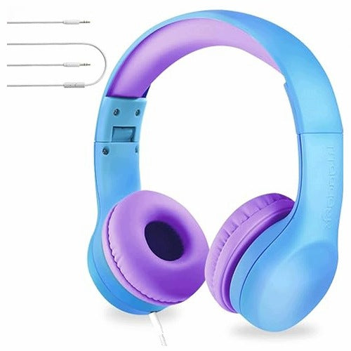WIRED HEADPHONES FOR CHILDREN WITH MICROPHONE VOLUME LIMIT