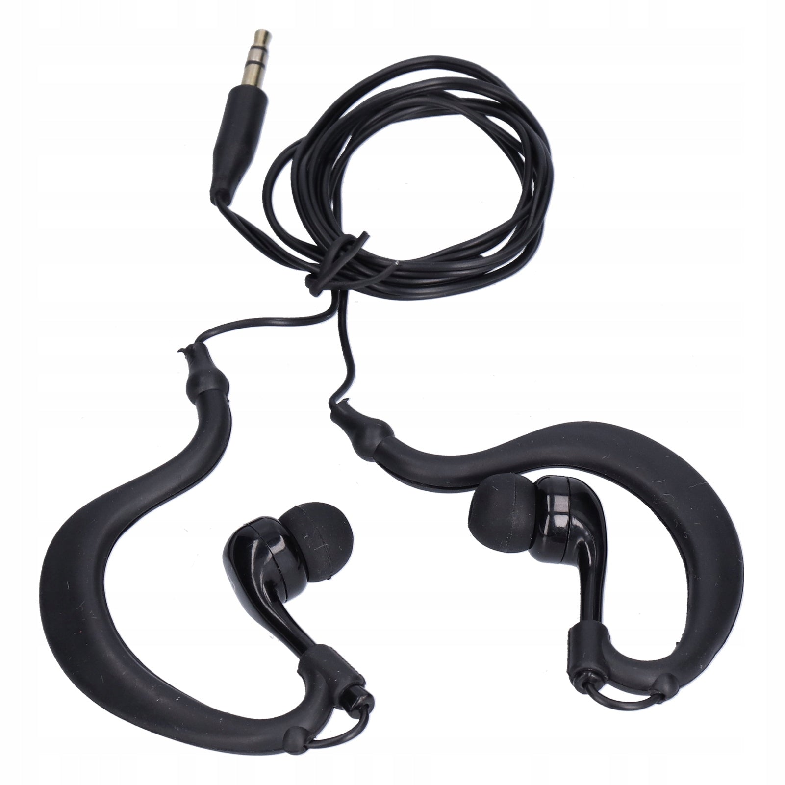 WIRED HEADPHONES FOR SWIMMING, BEHIND-THE-EAR RUNNING NOT FALLING OUT OF THE EARS