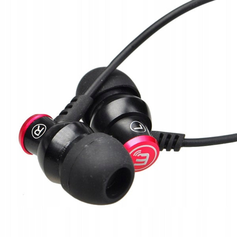 WIRED IN-EAR HEADPHONES 16 Ohm LIGHTWEIGHT METAL BRAINWAVZ DELTA BLACK Manufacturer code DELTABLACK