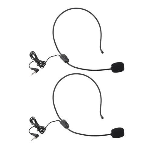 WIRED MICROPHONE WITH HEADBAND FOR SINGING SPEAKING SET OF 2 Manufacturer code SWC5908151274767