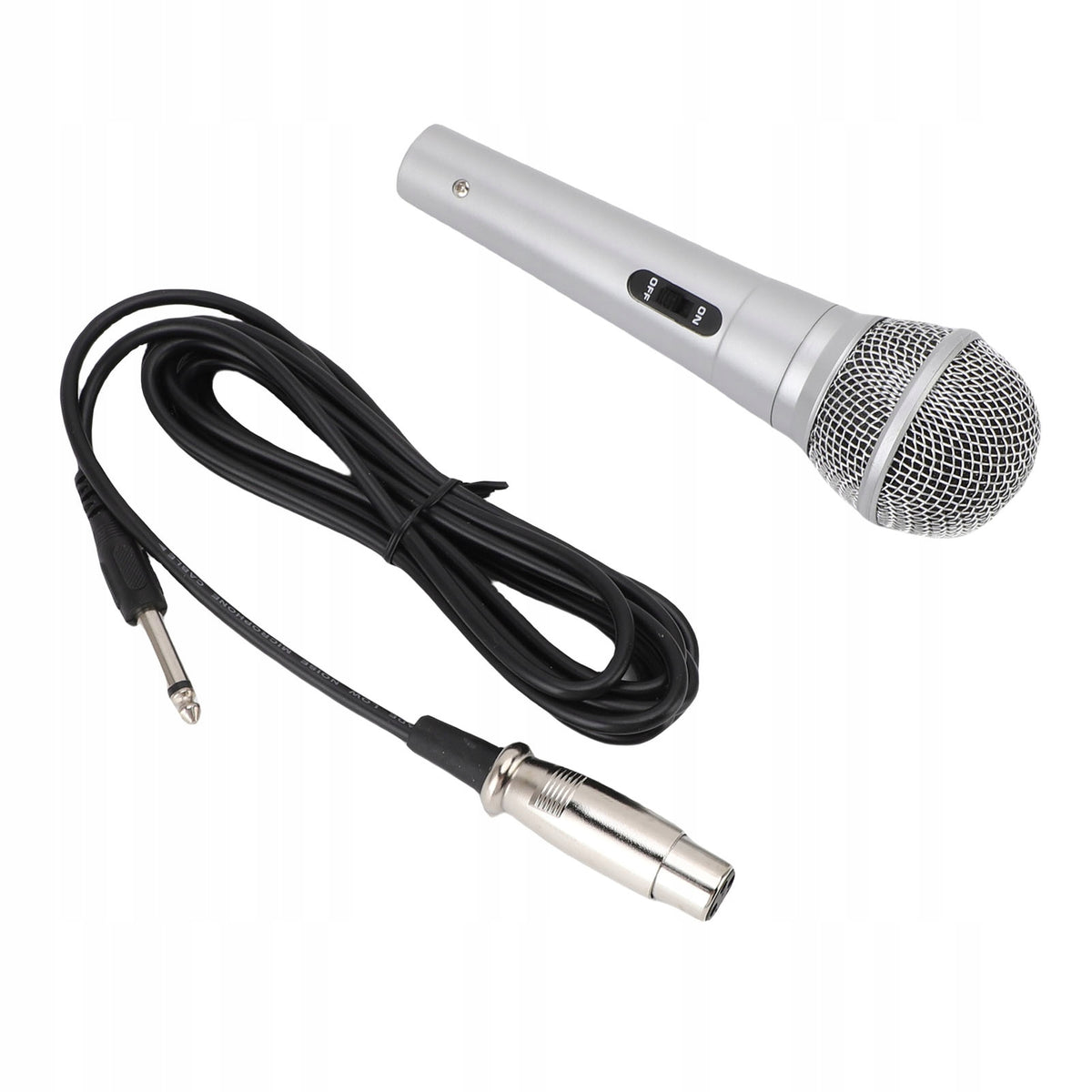 WIRED NOISE CANCELLING MICROPHONE 6.5MM DYNAMIC FOR KARAOK SINGING Packaging status original