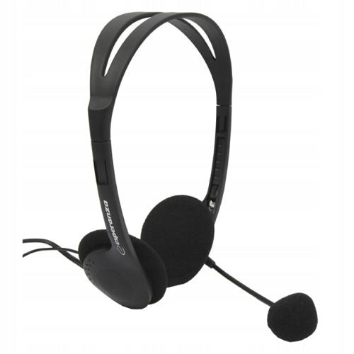 WIRED ON-EAR HEADPHONES WITH MICROPHONE FOR LAPTOP CALLING GAMES Brand Esperanza