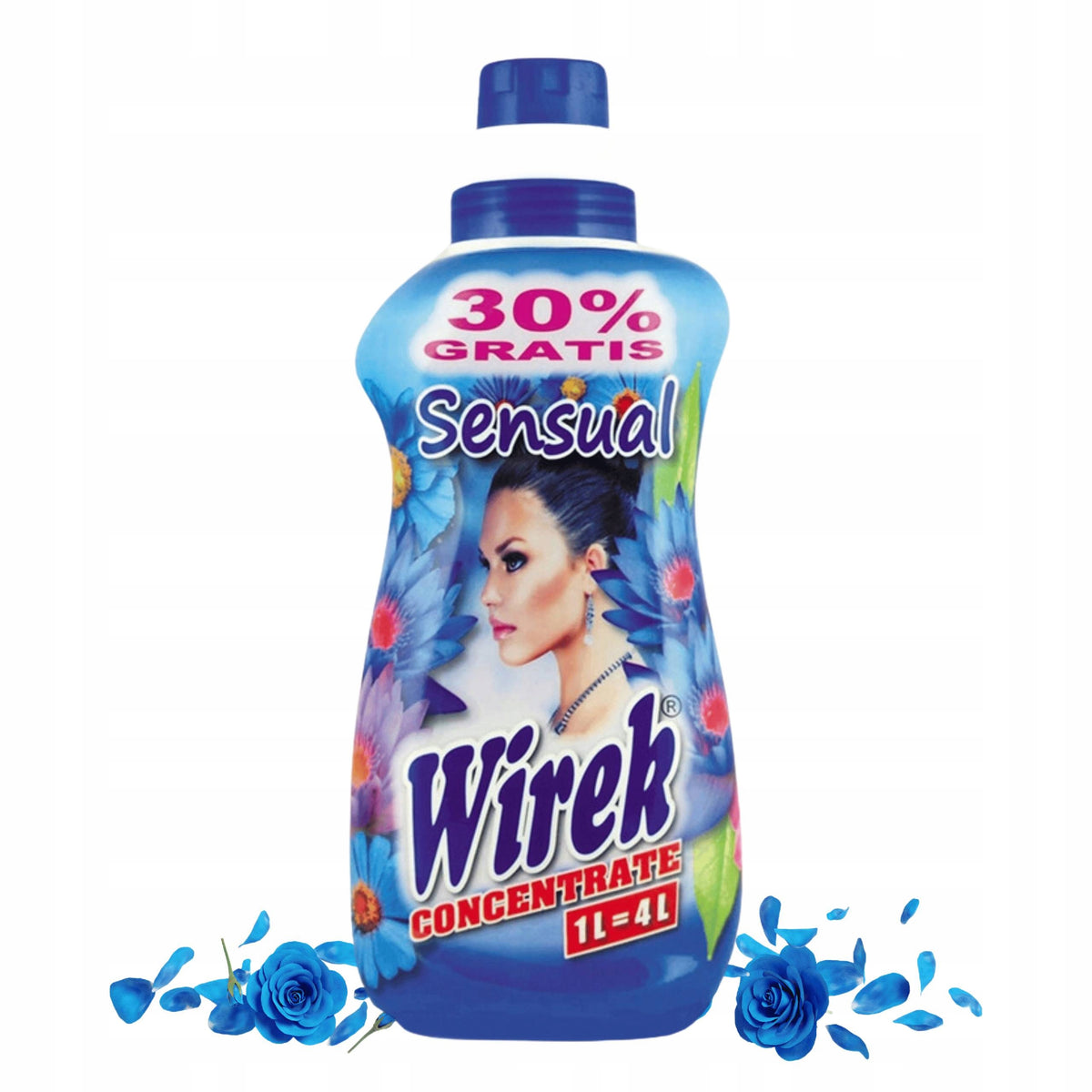 WIREK Rinsing Liquid Sensual CONCENTRATE Facilitates Ironing 1L x2 Brand Wirek