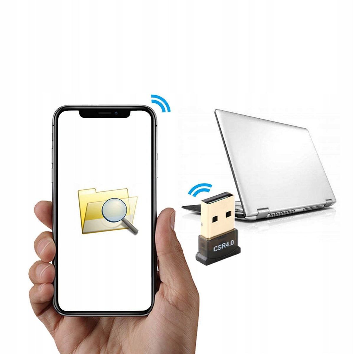 WIRELESS ADAPTER BLUETOOTH USB TRANSMISSION RANGE 20M 3MBPS