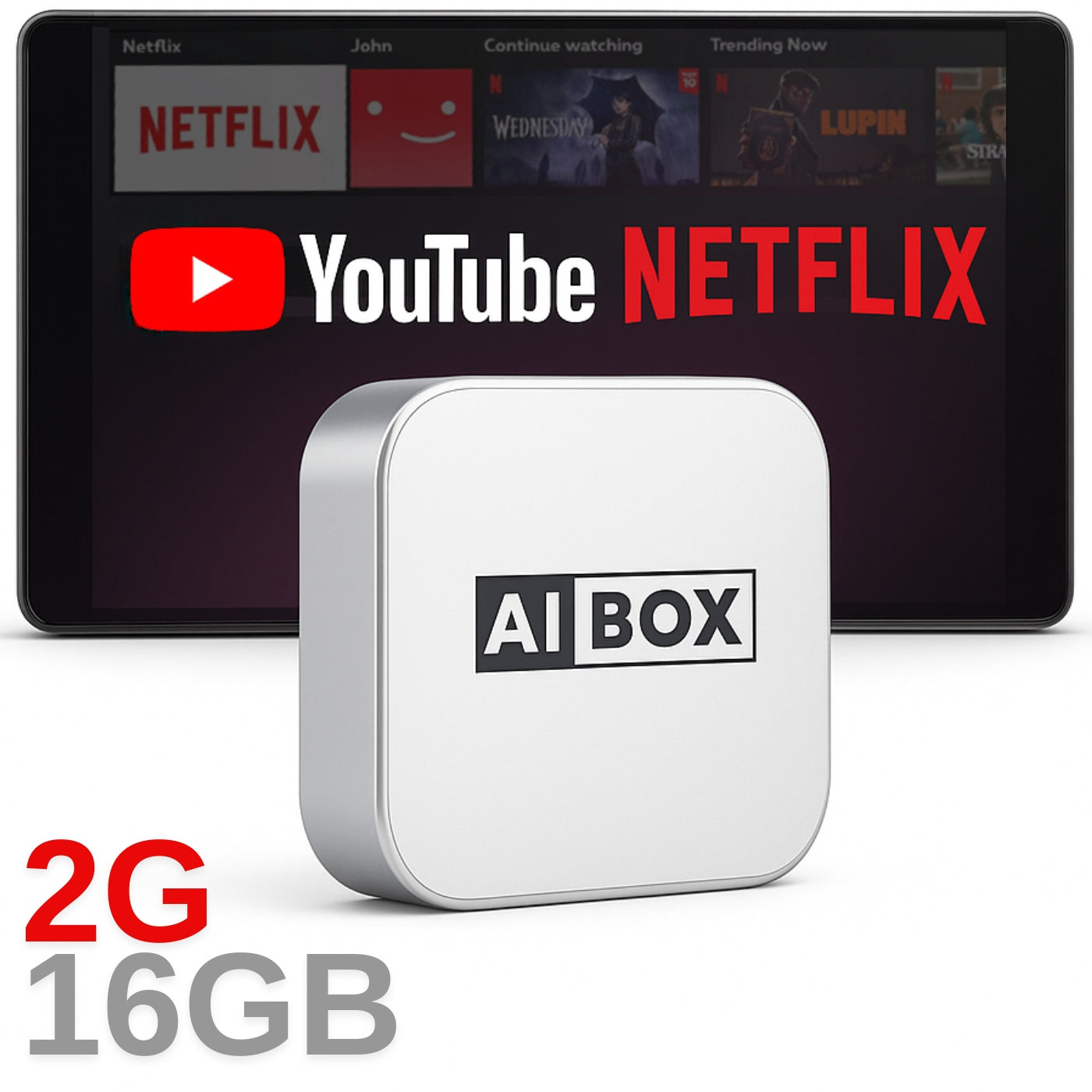 WIRELESS APPLE CARPLAY ANDROID AUTO NETFLIX YOUTUBE ADAPTER SMART USB