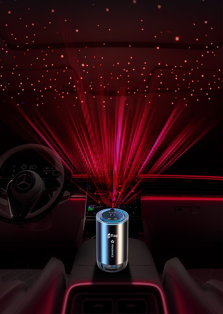 WIRELESS ATOMIZER FOR CARS HUMIDIFIER AROMA DIFFUSER FOR CAR Type aromatizer