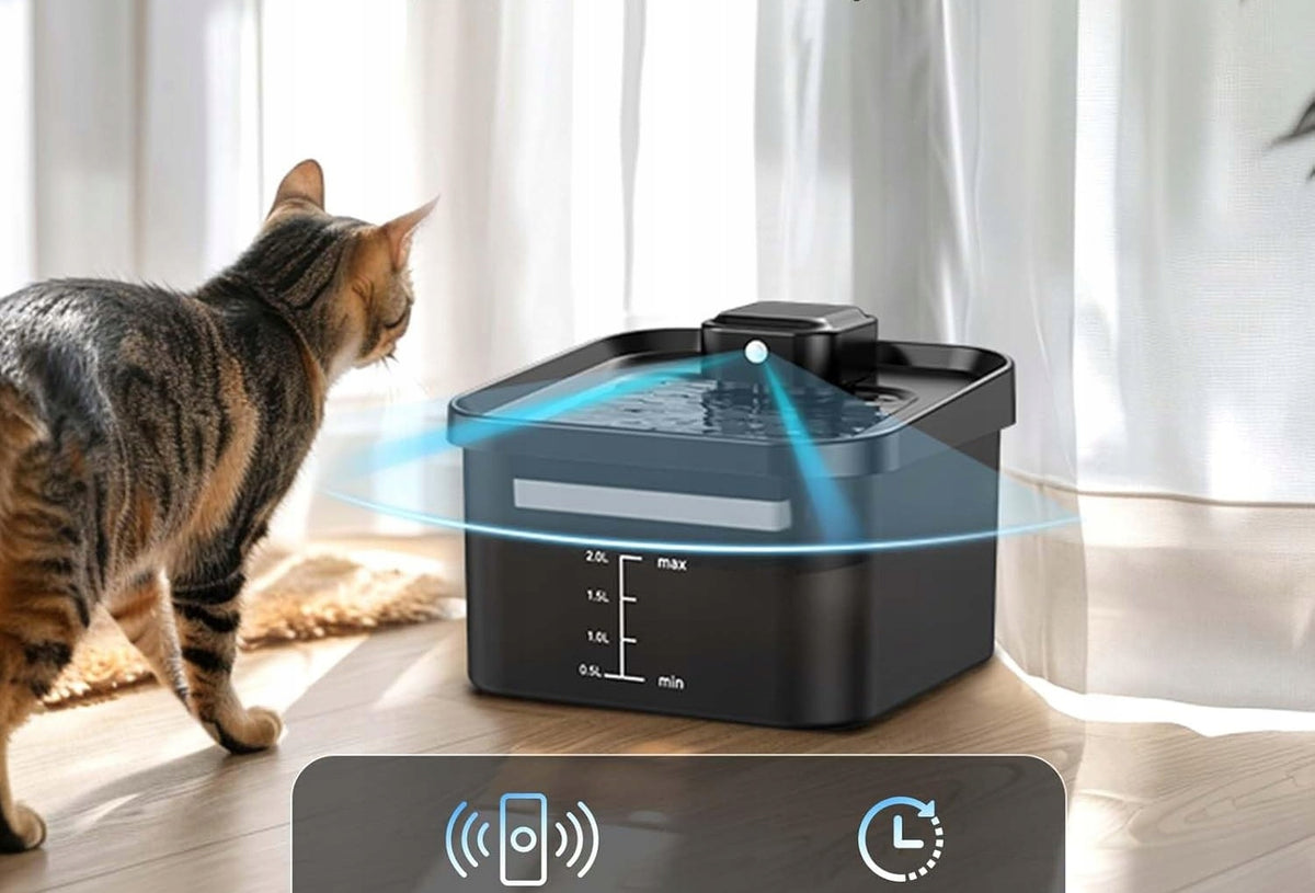 WIRELESS AUTOMATIC CAT DRINKER FOUNTAIN WITH SENSOR 2l Brand no brand