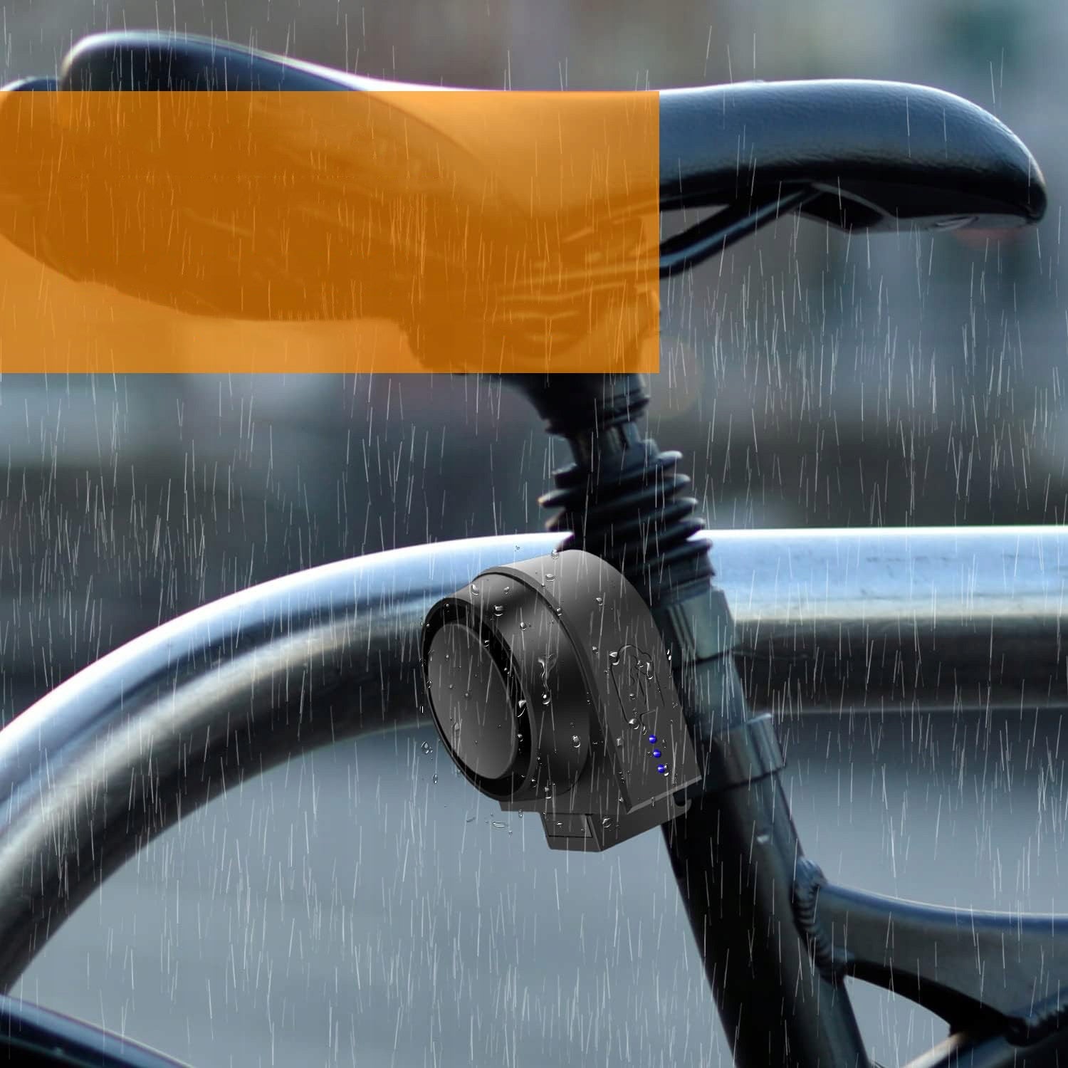 WIRELESS BICYCLE ALARM LOCK, ANTI-BURGLARY ALARM FOR BICYCLE Model Alarm antykradzieżowy