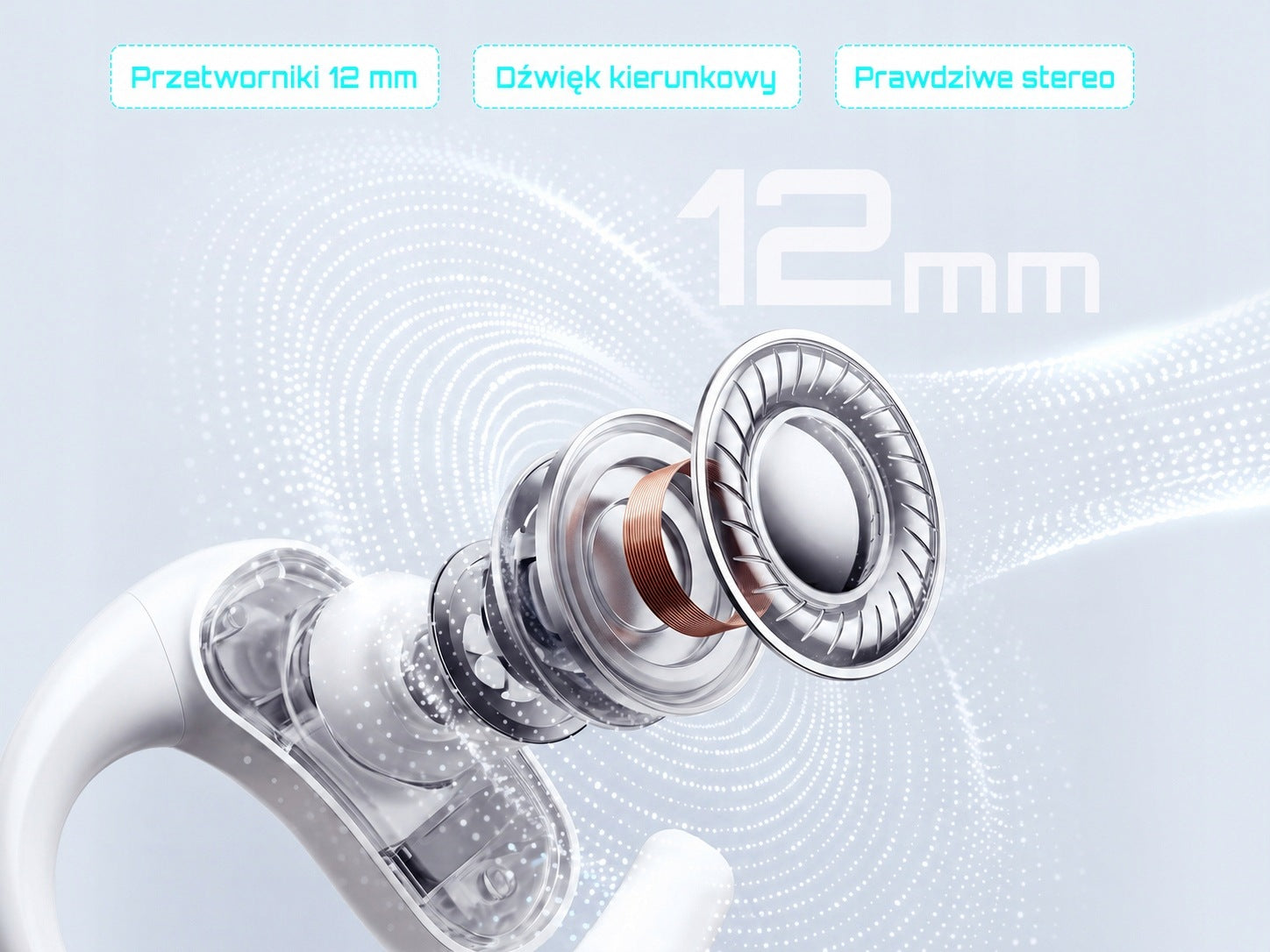 WIRELESS BLUETOOTH HEADPHONES BEHIND-THE-EAR CUBOT VIBE R3 RUNNING SPORTS Brand Cubot