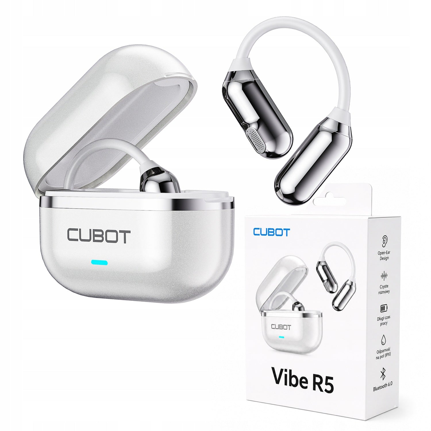 WIRELESS BLUETOOTH HEADPHONES BEHIND-THE-EAR CUBOT VIBE R5 RUNNING SPORTS