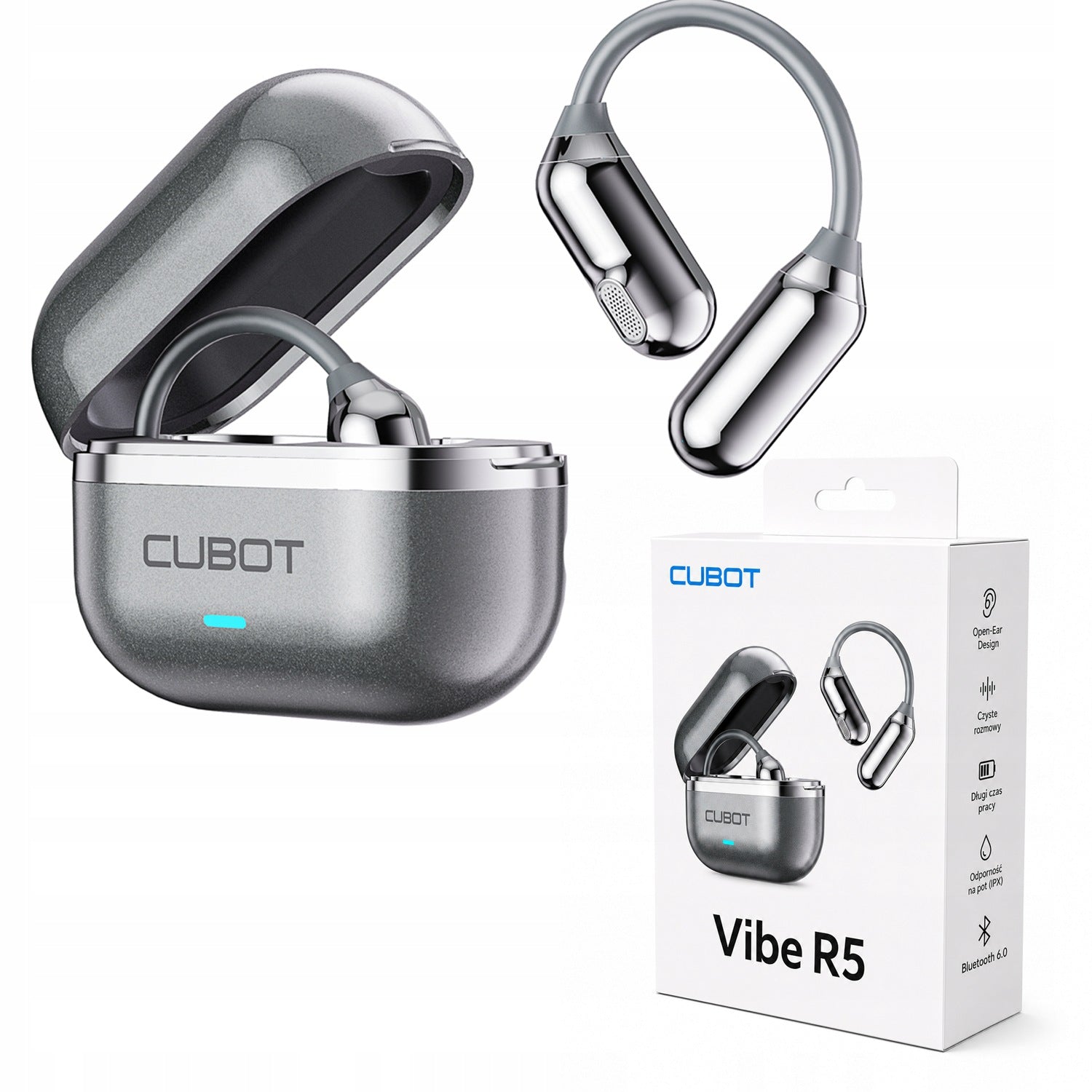 WIRELESS BLUETOOTH HEADPHONES BEHIND-THE-EAR CUBOT VIBE R5 RUNNING SPORTS