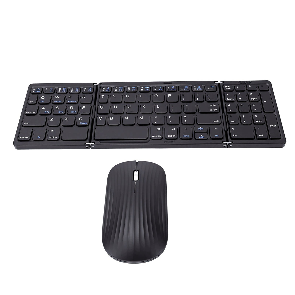 WIRELESS BLUETOOTH KEYBOARD FOLDABLE FOR TABLET TOUCHPAD USB