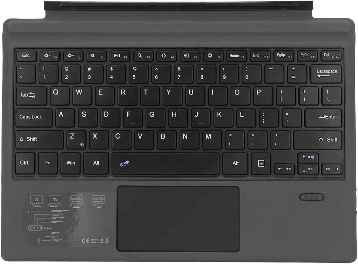 WIRELESS BLUETOOTH KEYBOARD WITH TOUCHPAD FOR TABLET 12,3"