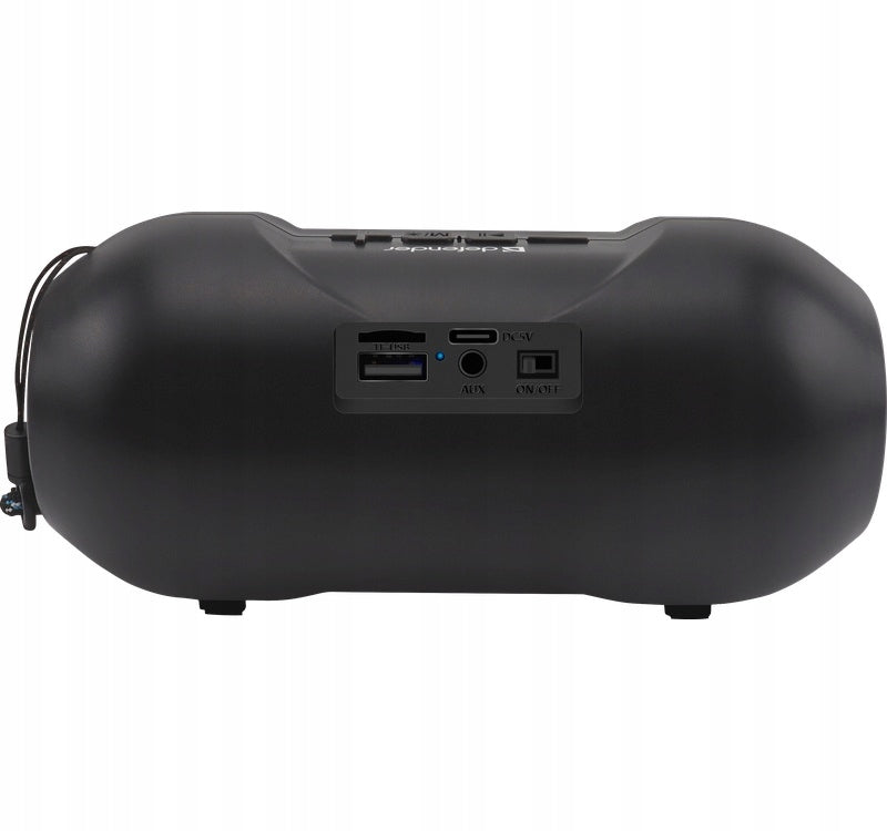 WIRELESS BLUETOOTH SPEAKER 5W HANDY BLACK FM MP3 RUBBER SHELL EAN (GTIN) 7333048060730