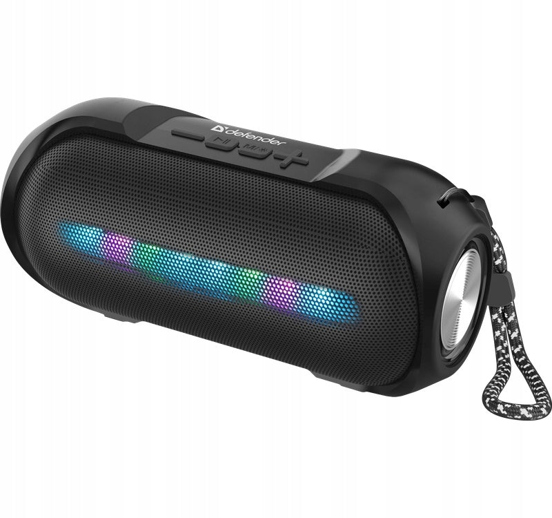 WIRELESS BLUETOOTH SPEAKER 5W HANDY BLACK FM MP3 RUBBER SHELL
