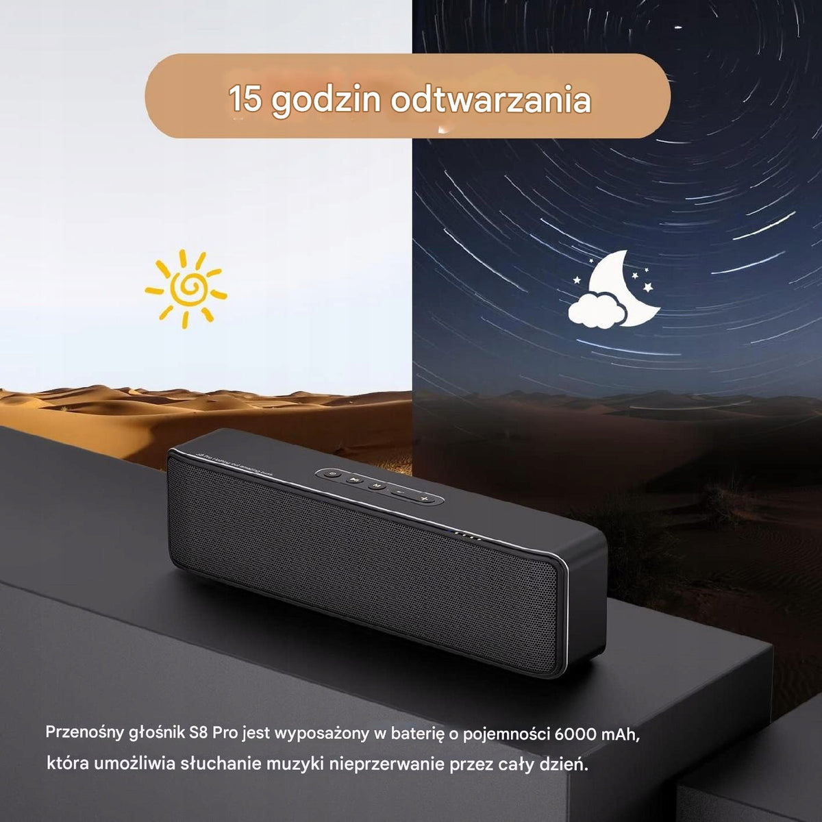 WIRELESS BLUETOOTH SPEAKER AUX BOGASING S8 PRO IPX5 Model other