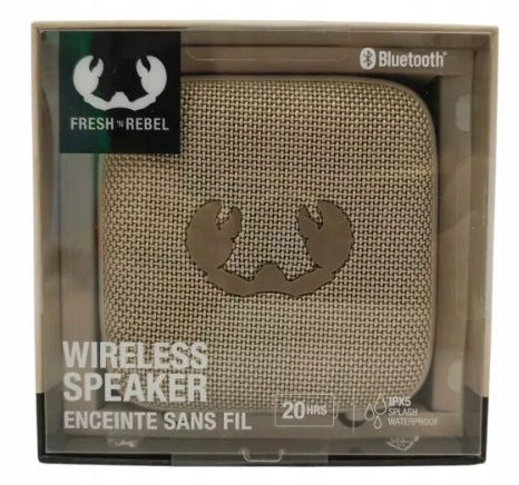 WIRELESS BLUETOOTH SPEAKER - FRESH 'N REBEL 1ARB510SS