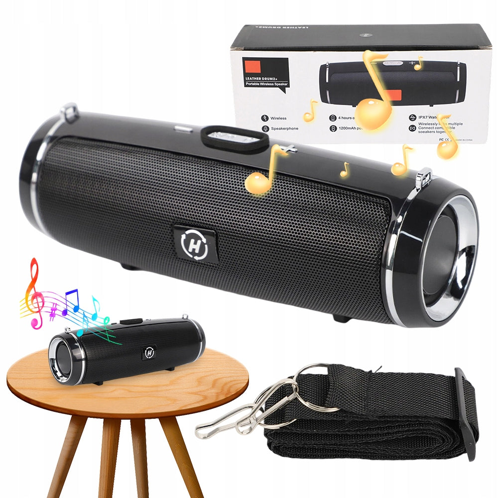 WIRELESS BLUETOOTH SPEAKER LED RADIO AUX USB BOOMBOX Packaging status original