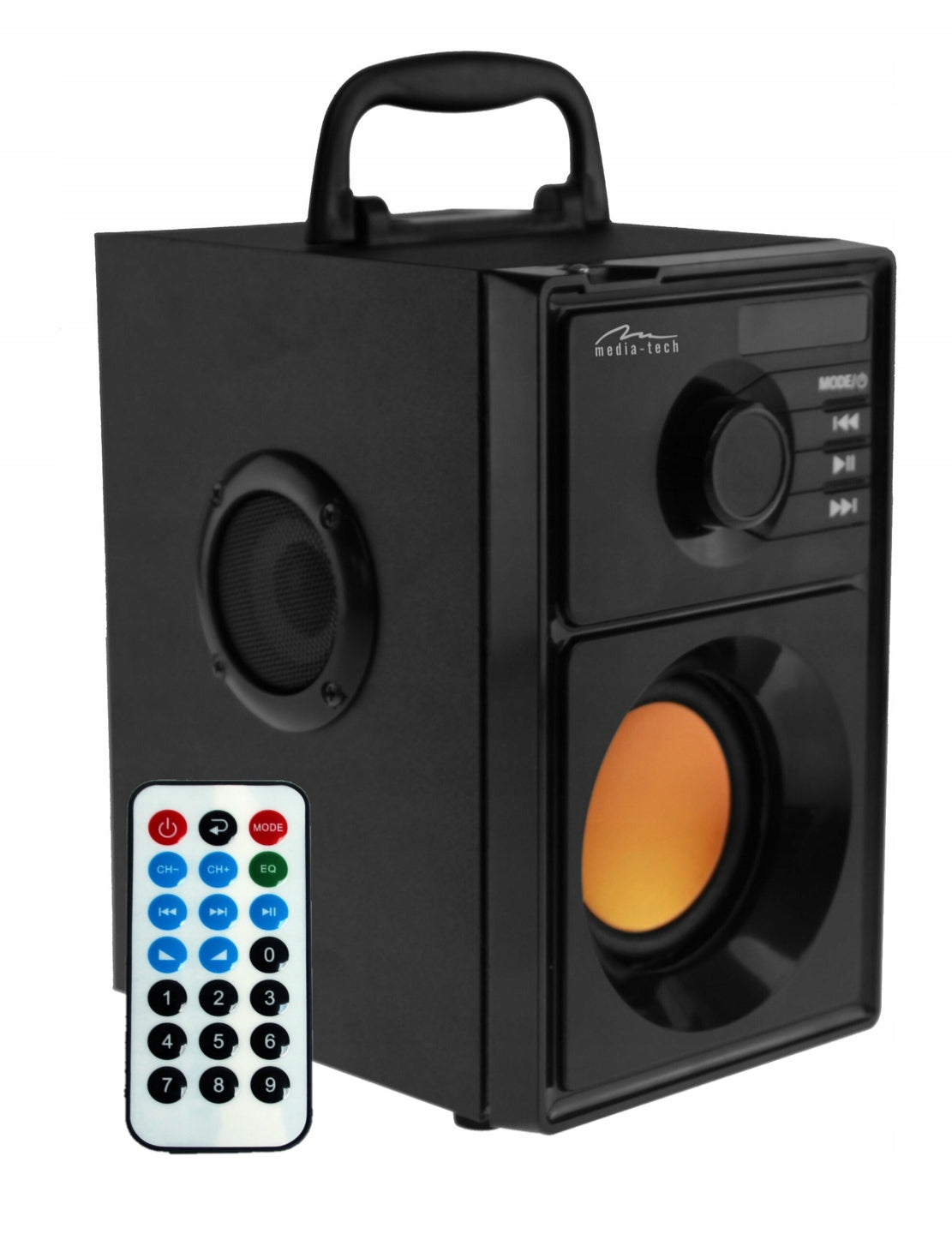 WIRELESS BLUETOOTH SPEAKER RADIO BOOMBOX BT MT3145 MEDIA-TECH