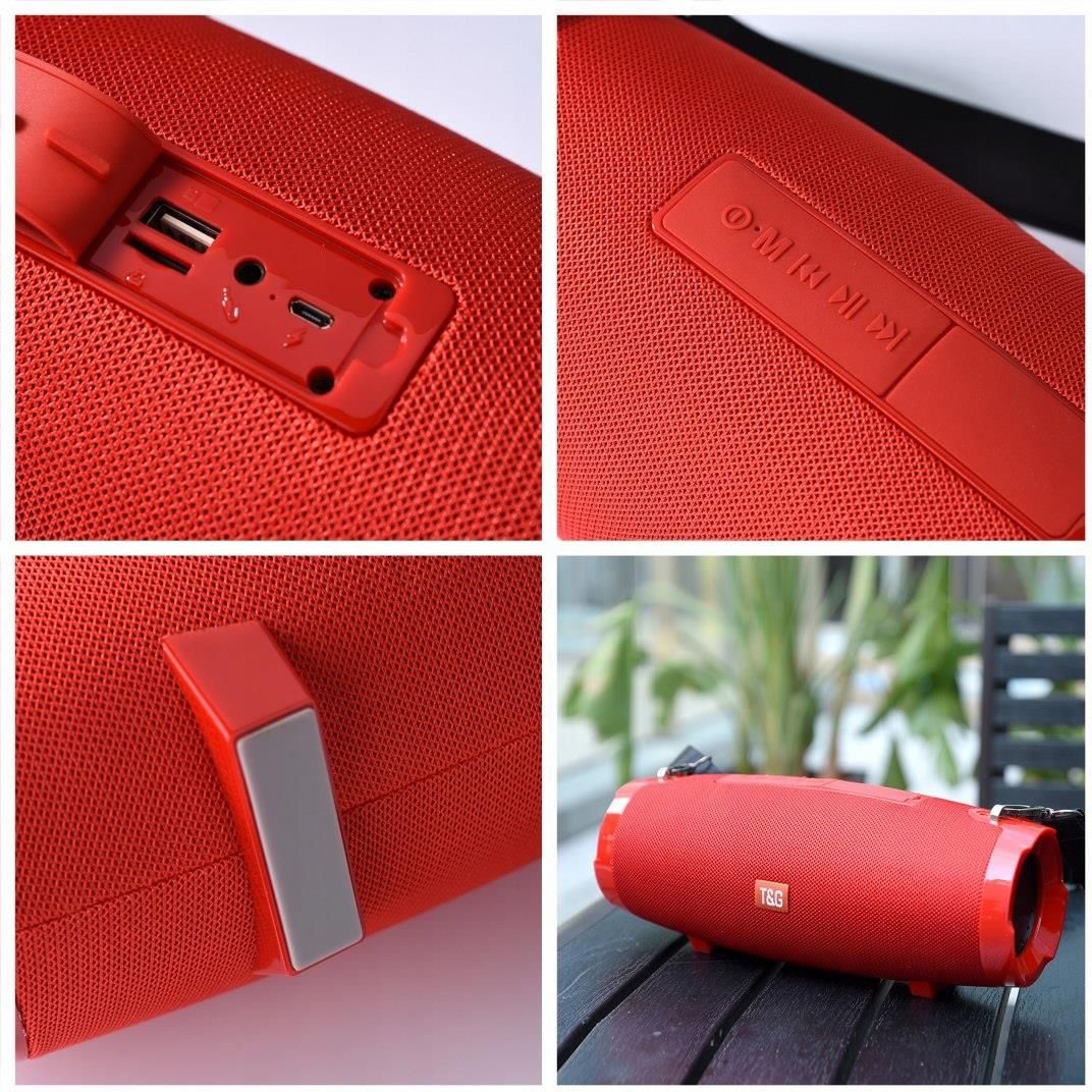 WIRELESS BLUETOOTH SPEAKER TG504 10W AUX MICRO SD BLACK T&G AUDIO Packaging status original