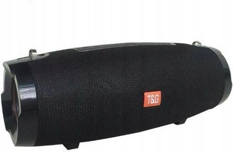 WIRELESS BLUETOOTH SPEAKER TG504 10W AUX MICRO SD BLACK T&G AUDIO