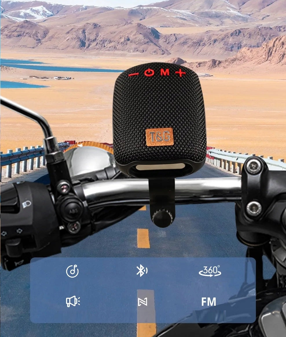 WIRELESS BLUETOOTH SPEAKER WITH BIKE HOLDER SCOOTER STROLLER RADIO Brand Inn