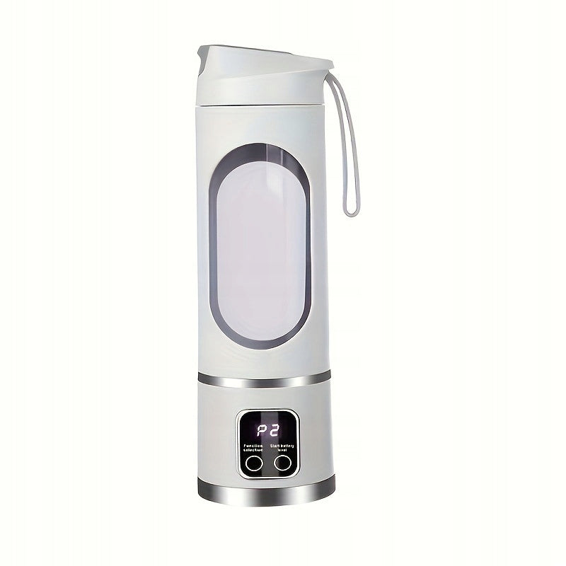 WIRELESS Blender Shake JUICES 450ml LED DISPLAY CUP HANDLE Manufacturer code JQ133_PURPLE