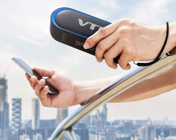 WIRELESS Bluetooth SPEAKER VTIN R4 Microphone Waterproof 24h Battery Operated Brand no brand