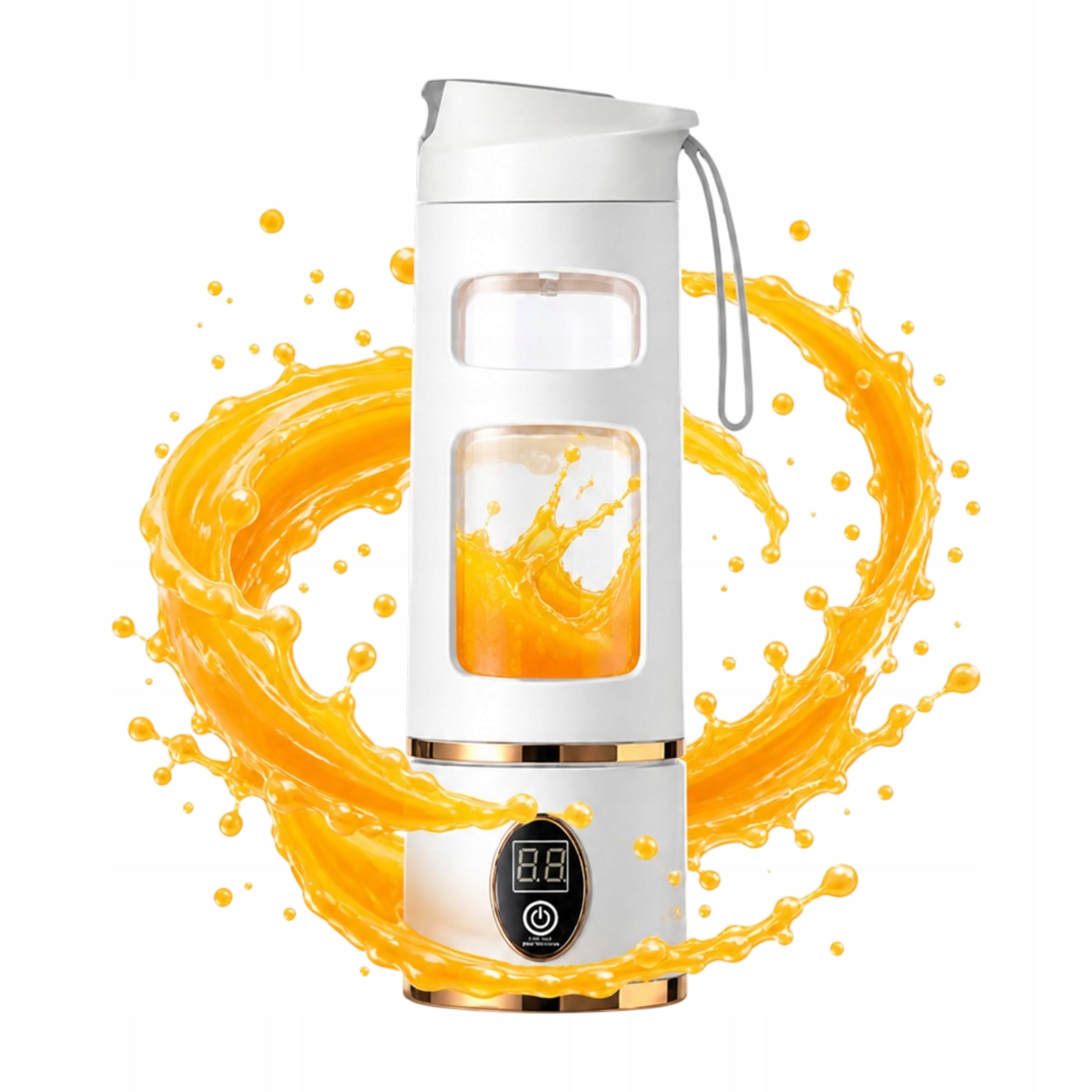 WIRELESS CUP BLENDER PORTABLE FOR SMOOTHIE COCKTAILS USB WATER BOTTLE Manufacturer code BEZPRZEWODOWY BLENDER KIELICHOWY PRZENOŚNY