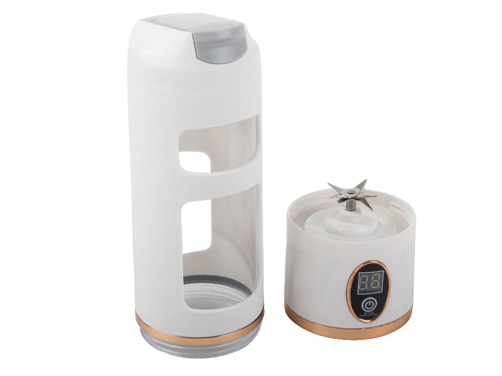 WIRELESS CUP BLENDER SMOOTHIE MUG MIXER 450 ml WHITE USB Packaging status original
