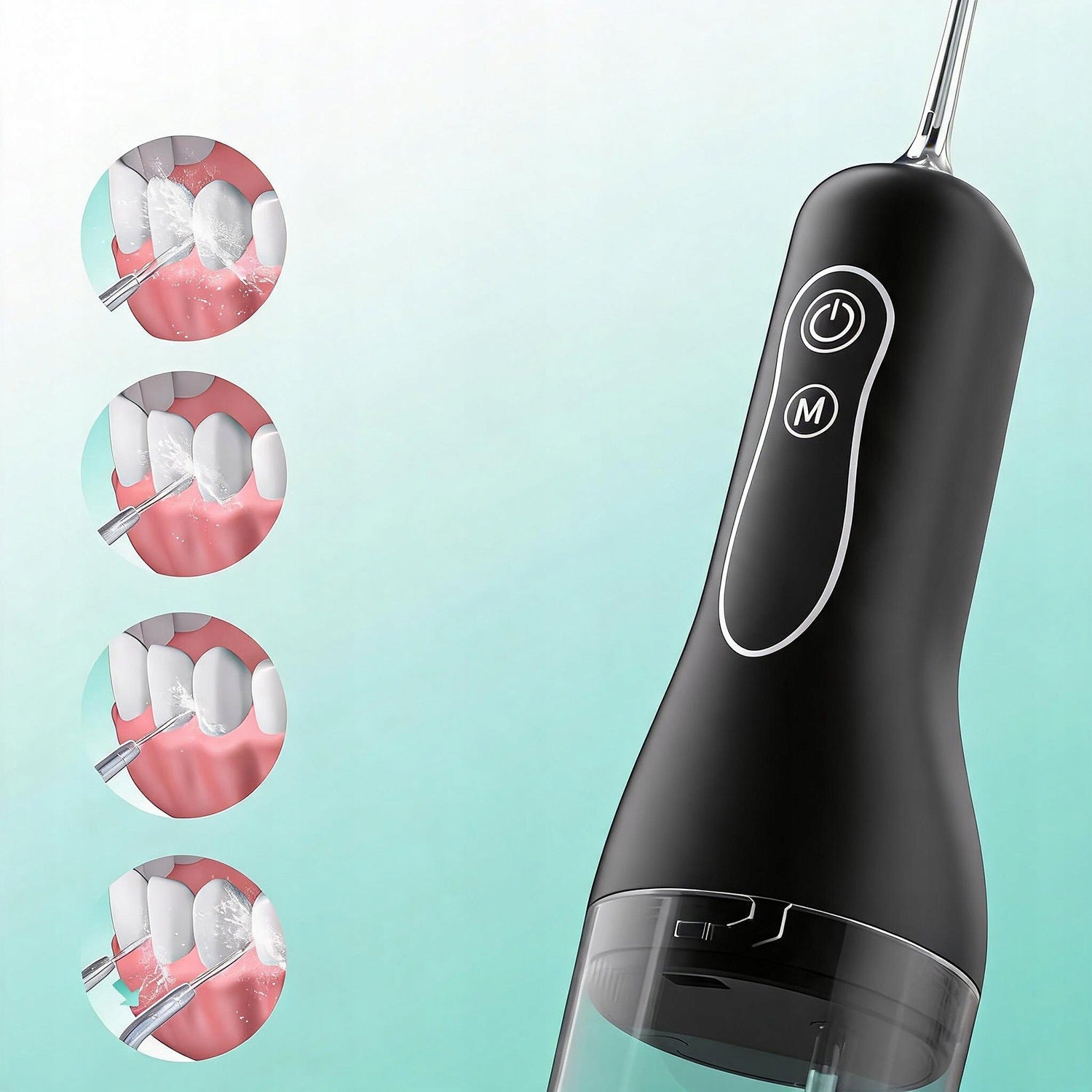 WIRELESS DENTAL IRRIGATOR 4 MODES MULTIFUNCTIONAL IPX7 Brand Bedee
