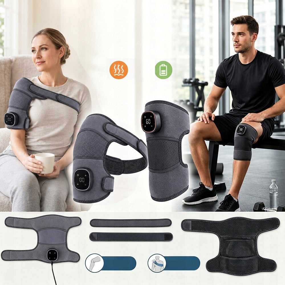 WIRELESS ELBOW KNEE MASSAGER ELBOW ORTHOSIS HEATING VIBRATION Kind body