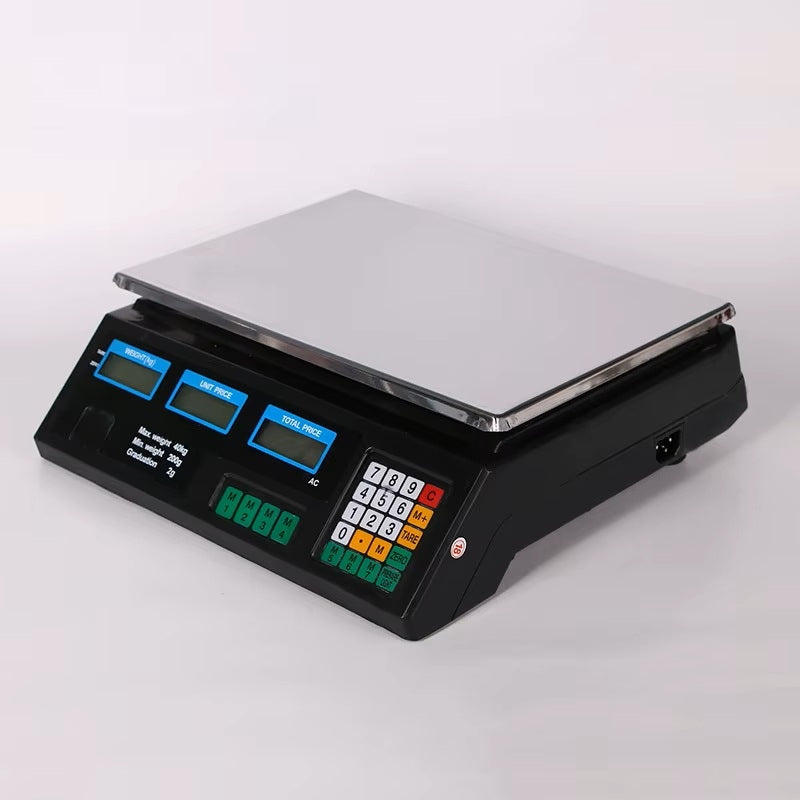 WIRELESS Electric SCALE, LCD Display, Shop, 40kg, 2g Packaging status original