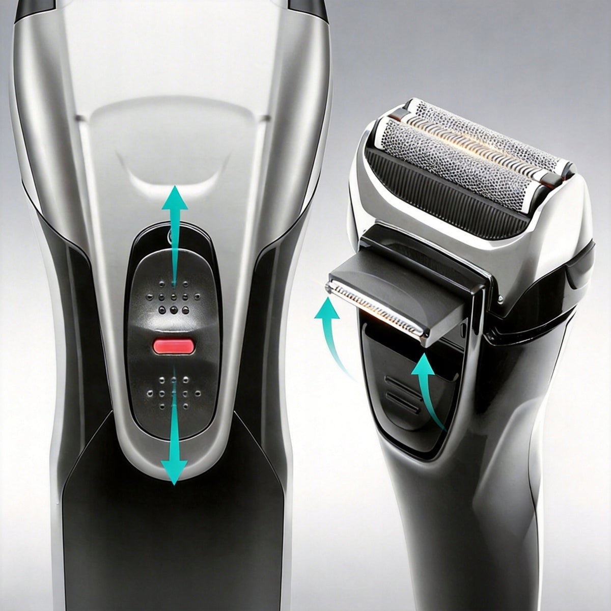 WIRELESS FOIL SHAVER FOR SHAVING BEARD HAIR MALE RAZOR Packaging status original