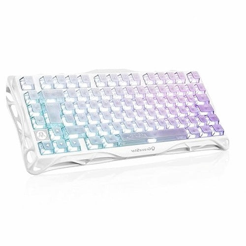 WIRELESS GAMING MECHANICAL KEYBOARD 75% CRYSTAL AURORA