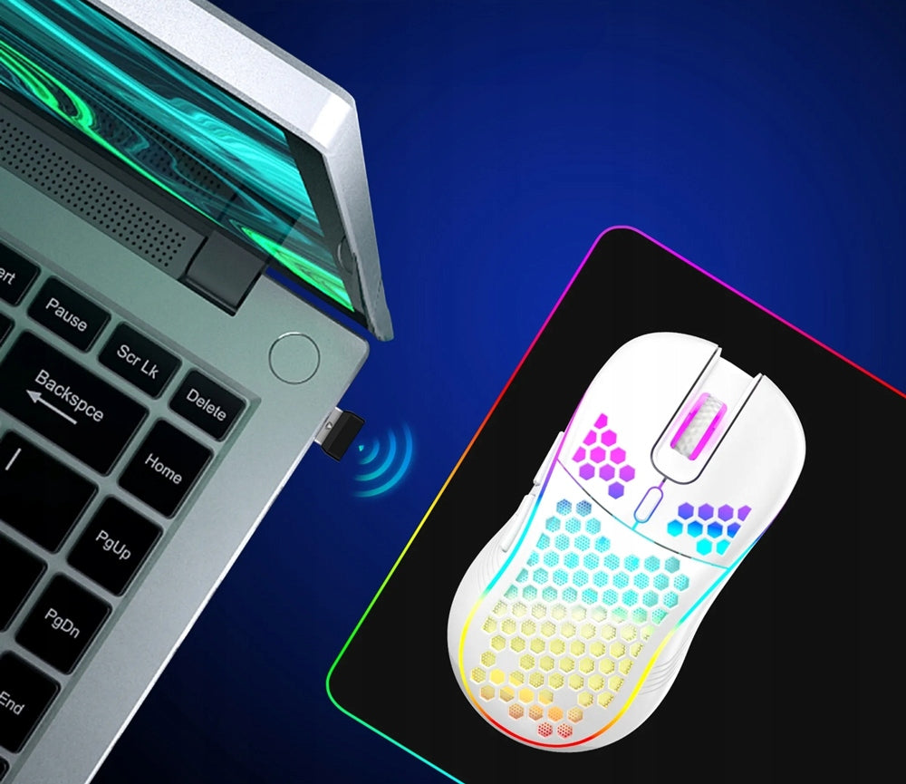 WIRELESS GAMING MOUSE ARTNICO BLUETOOTH 7 BUTTONS GAMES RGB Packaging status original