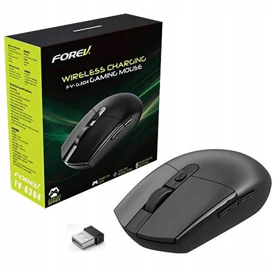 WIRELESS GAMING MOUSE BLACK FOREV FV-G304