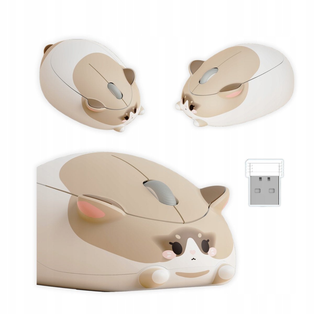 WIRELESS GAMING MOUSE KITTY 2.4GHZ AKKO RAGDOLL CAT SWEET