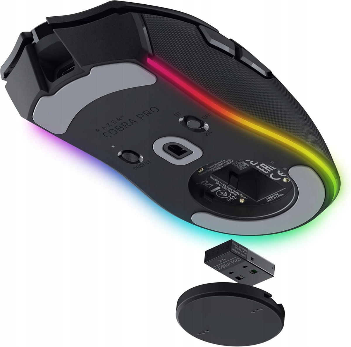 WIRELESS GAMING MOUSE RGB 30000 DPI FOR GAMING Packaging status original