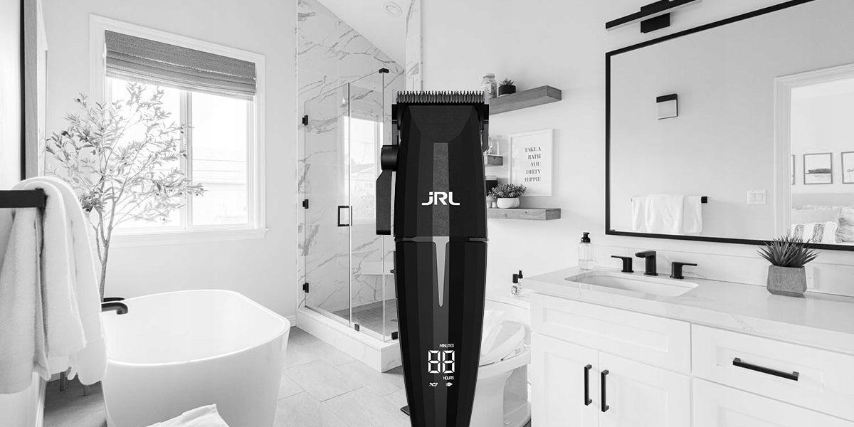 WIRELESS HAIR CLIPPER JRL 2020C ONYX BLACK - STATION - DISTR. PL Brand jrl