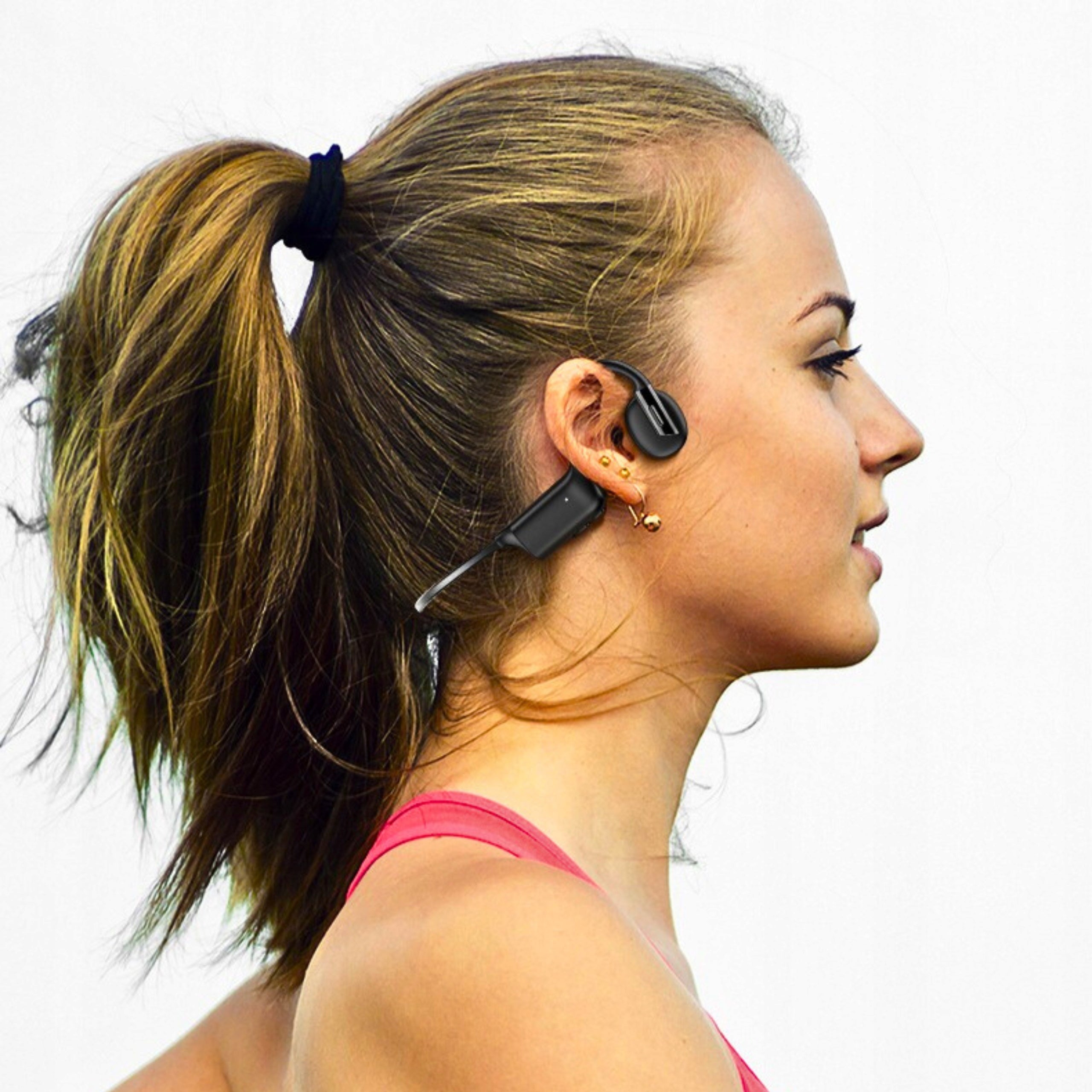 WIRELESS HEADPHONES BONE CONDUCTION BLUETOOTH SPORTS Hearing s23 Packaging status original