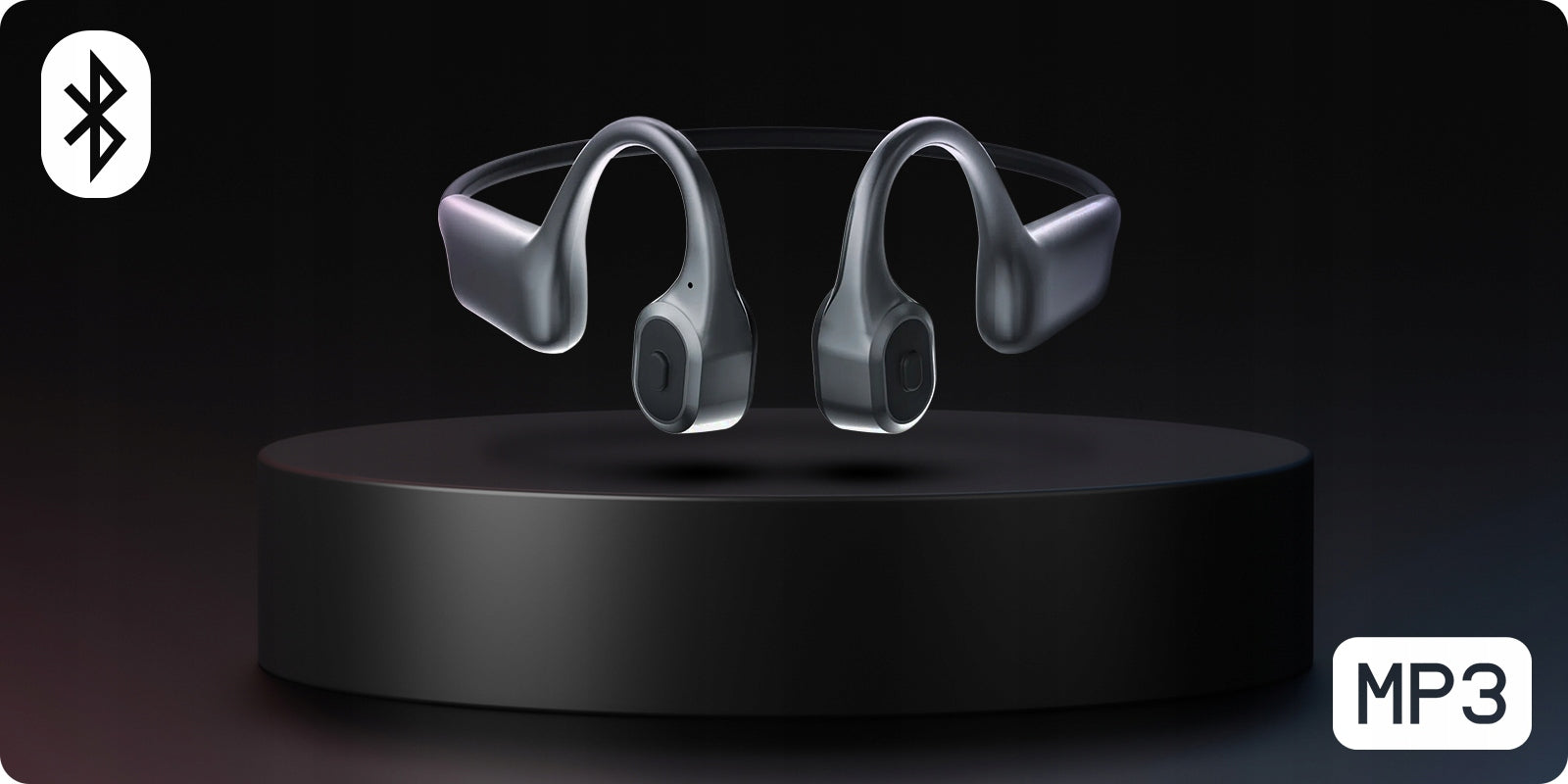 WIRELESS HEADPHONES BONE CONDUCTION SPORTS BLUETOOTH IPX BEHIND-THE-EAR Manufacturer code SLBTH21