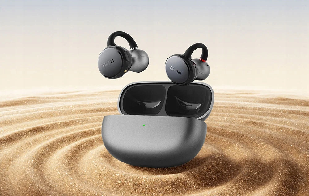 WIRELESS HEADPHONES CLIP-ON LDAC BLUETOOTH BLACK EARFUN Brand Earfun