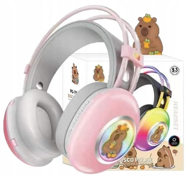 WIRELESS HEADPHONES FOR BABY BLUETOOTH ON-EAR CAPYBARA BLUETOOTH
