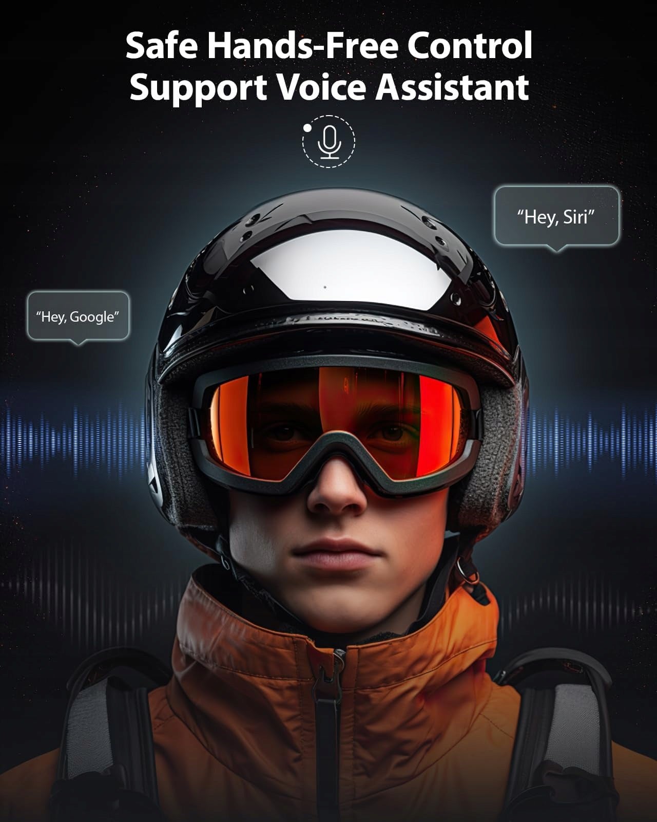 WIRELESS HEADPHONES FOR HELMET BLUETOOTH 5.3 SKI SPORTS Manufacturer ABW