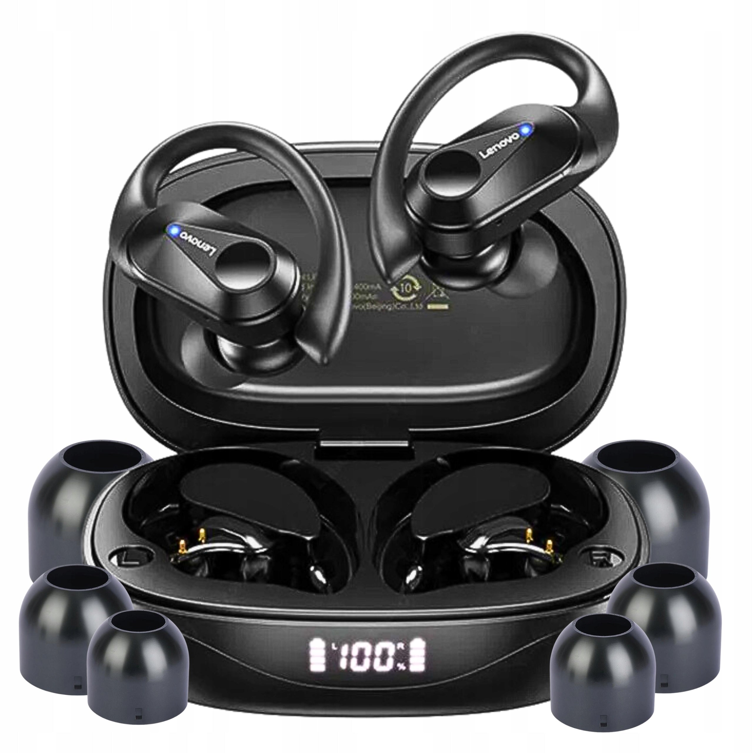WIRELESS HEADPHONES LENOVO LP75 WATERPROOF RUNNING AND BIKE Manufacturer code BELLA-B-0998