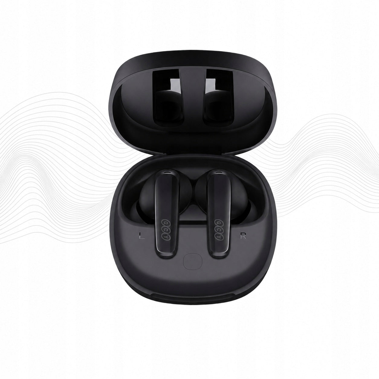 WIRELESS HEADPHONES QCY T13X TWS BLUETOOTH 5.3 BLACK IPX5 30H