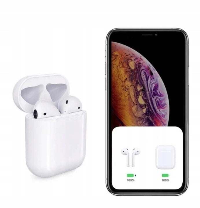 WIRELESS HEADPHONES WHITE FOR PHONE ANDROID IOS MUSIC TALK S013 Manufacturer code 450001